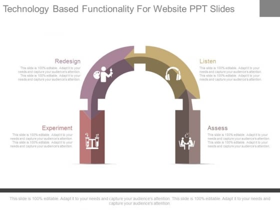 Technology Based Functionality For Website Ppt Slides Technology Based Functionality For Website Ppt Slides