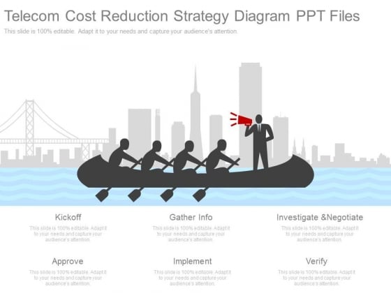Telecom Cost Reduction Strategy Diagram Ppt Files