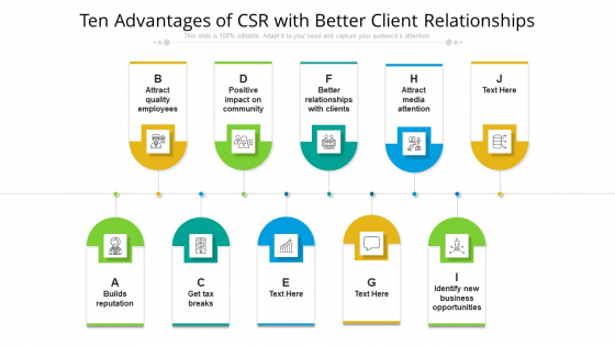 Ten Advantages Of CSR With Better Client Relationships Ppt PowerPoint Presentation File Background Image PDF Ten Advantages Of CSR With Better Client Relationships Ppt PowerPoint Presentation File Background Image PDF