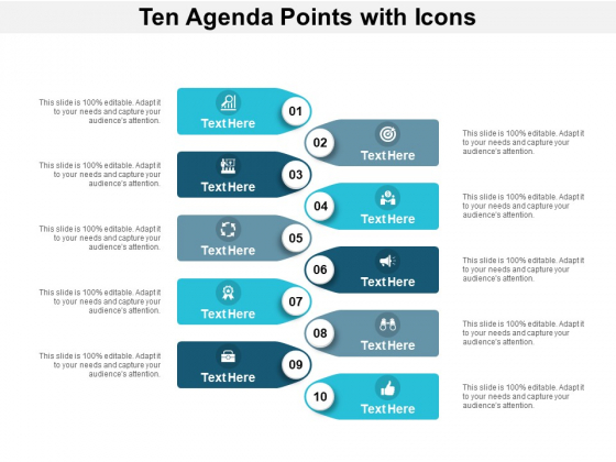 Ten Agenda Points With Icons Ppt PowerPoint Presentation Infographic Template Mockup Ten Agenda Points With Icons Ppt PowerPoint Presentation Infographic Template Mockup