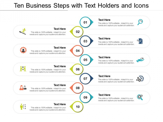 Ten Business Steps With Text Holders And Icons Ppt PowerPoint Presentation Infographics Example Ten Business Steps With Text Holders And Icons Ppt PowerPoint Presentation Infographics Example