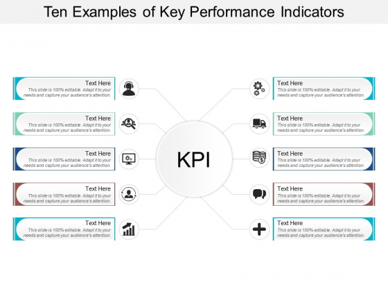 Ten Examples Of Key Performance Indicators Ppt Powerpoint Presentation Layouts Professional Ten Examples Of Key Performance Indicators Ppt Powerpoint Presentation Layouts Professional