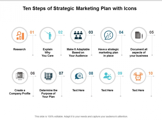 ten steps of strategic marketing plan with icons ppt powerpoint presentation model information ten steps of strategic marketing plan with icons ppt powerpoint presentation model information