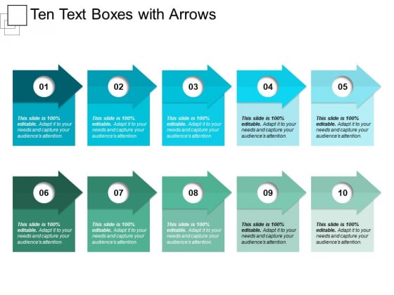 Ten Text Boxes With Arrows Ppt PowerPoint Presentation Professional Infographic Template Ten Text Boxes With Arrows Ppt PowerPoint Presentation Professional Infographic Template