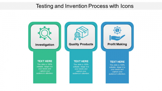 Testing And Invention Process With Icons Ppt PowerPoint Presentation Gallery Template PDF Testing And Invention Process With Icons Ppt PowerPoint Presentation Gallery Template PDF