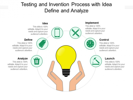 Testing And Invention Process With Idea Define And Analyze Ppt PowerPoint Presentation Themes PDF Testing And Invention Process With Idea Define And Analyze Ppt PowerPoint Presentation Themes PDF