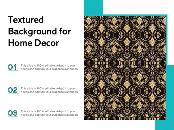 Textured Background For Home Decor Ppt PowerPoint Presentation File Good PDF Textured Background For Home Decor Ppt PowerPoint Presentation File Good PDF