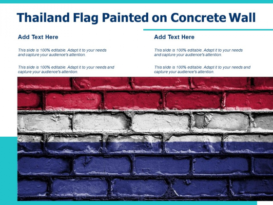 Thailand Flag Painted On Concrete Wall Ppt PowerPoint Presentation File Professional PDF Thailand Flag Painted On Concrete Wall Ppt PowerPoint Presentation File Professional PDF