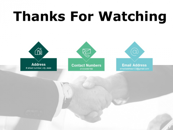 Thanks For Watching Intelligent Automation Ppt PowerPoint Presentation Inspiration Rules