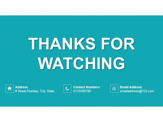 Thanks For Watching Ppt PowerPoint Presentation Inspiration Guidelines