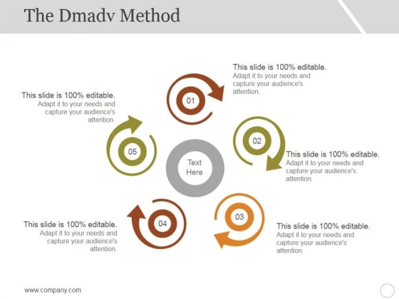 The Dmadv Method Ppt PowerPoint Presentation Ideas Graphic Tips The Dmadv Method Ppt PowerPoint Presentation Ideas Graphic Tips