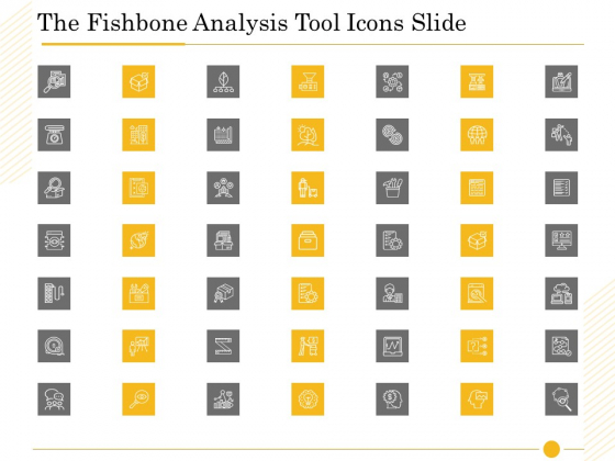 The Fishbone Analysis Tool Icons Slide Ppt Portfolio Layout PDF The Fishbone Analysis Tool Icons Slide Ppt Portfolio Layout PDF
