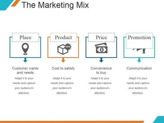 The Marketing Mix Ppt PowerPoint Presentation Shapes The Marketing Mix Ppt PowerPoint Presentation Shapes
