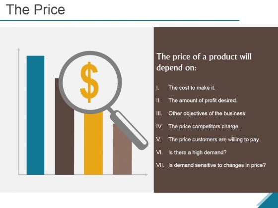 The Price Ppt PowerPoint Presentation Summary The Price Ppt PowerPoint Presentation Summary
