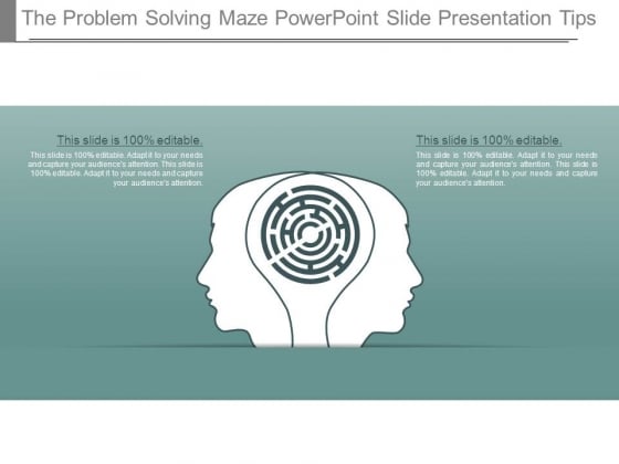 The Problem Solving Maze Powerpoint Slide Presentation Tips The Problem Solving Maze Powerpoint Slide Presentation Tips