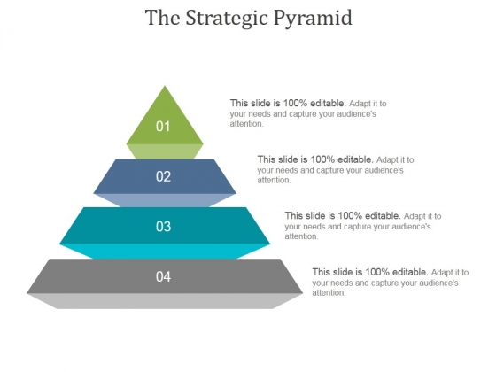 The Strategic Pyramid Ppt PowerPoint Presentation Influencers The Strategic Pyramid Ppt PowerPoint Presentation Influencers