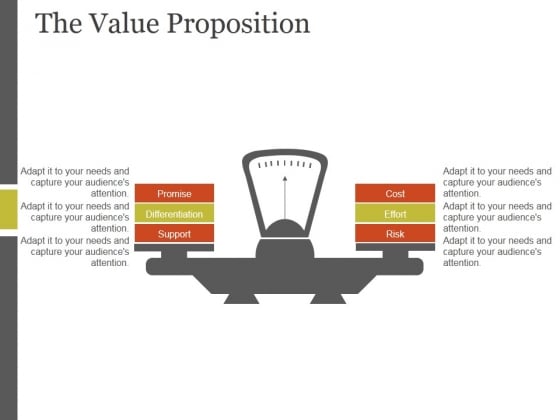 The Value Proposition Template 2 Ppt PowerPoint Presentation Design Templates The Value Proposition Template 2 Ppt PowerPoint Presentation Design Templates