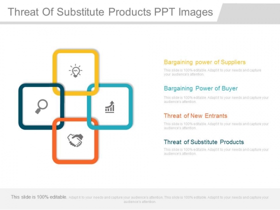 Threat Of Substitute Products Ppt Images