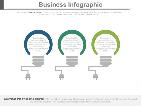 Three Bulbs Wired In Series Powerpoint Slides Three Bulbs Wired In Series Powerpoint Slides