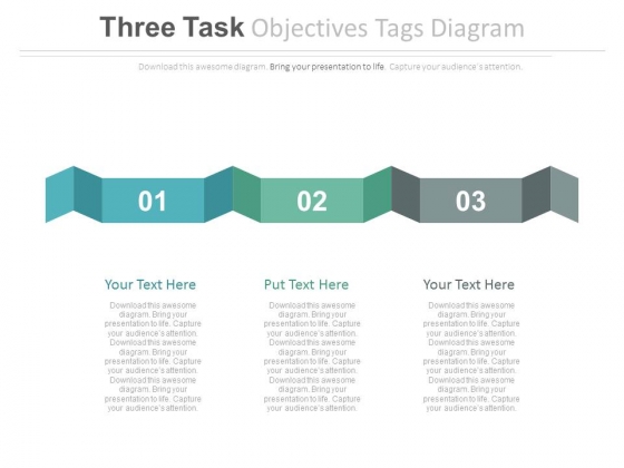 Three Business Steps Curved Tag Powerpoint Slides Three Business Steps Curved Tag Powerpoint Slides