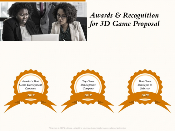 Three Dimensional Games Proposal Awards And Recognition For 3D Game Proposal Ideas PDF Three Dimensional Games Proposal Awards And Recognition For 3D Game Proposal Ideas PDF