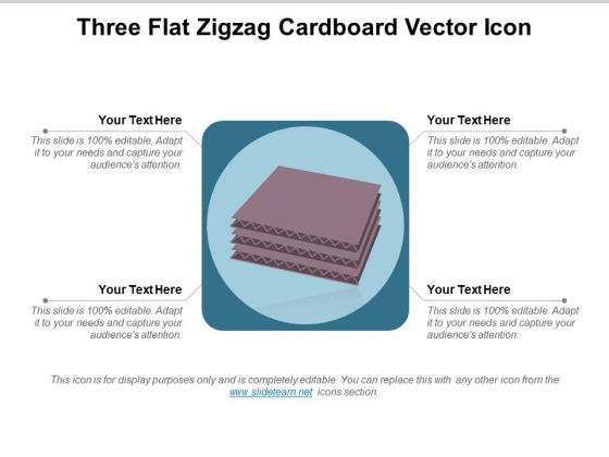 Three Flat Zigzag Cardboard Vector Icon Ppt PowerPoint Presentation Visual Aids Professional PDF Three Flat Zigzag Cardboard Vector Icon Ppt PowerPoint Presentation Visual Aids Professional PDF