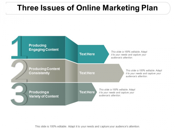 Three Issues Of Online Marketing Plan Ppt PowerPoint Presentation Layouts Examples Three Issues Of Online Marketing Plan Ppt PowerPoint Presentation Layouts Examples