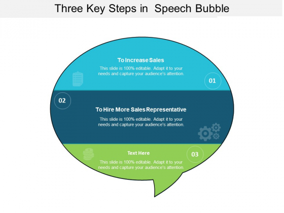 Three Key Steps In Speech Bubble Ppt PowerPoint Presentation Show Icon Three Key Steps In Speech Bubble Ppt PowerPoint Presentation Show Icon