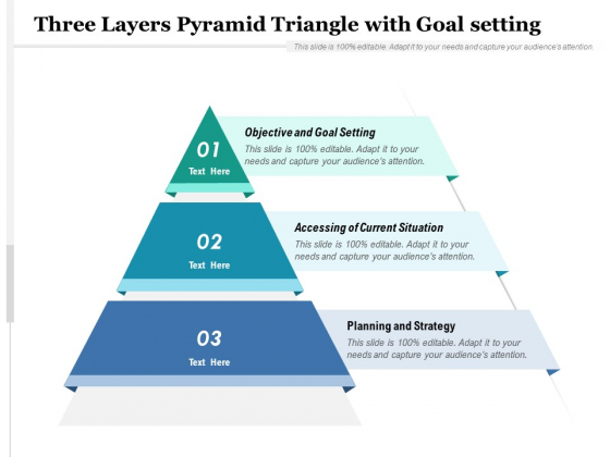 Three Layers Pyramid Triangle With Goal Setting Ppt PowerPoint Presentation Infographic Template Guide PDF Three Layers Pyramid Triangle With Goal Setting Ppt PowerPoint Presentation Infographic Template Guide PDF
