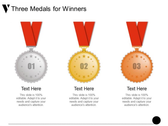 Three Medals For Winners Ppt PowerPoint Presentation Infographic Template Professional Three Medals For Winners Ppt PowerPoint Presentation Infographic Template Professional