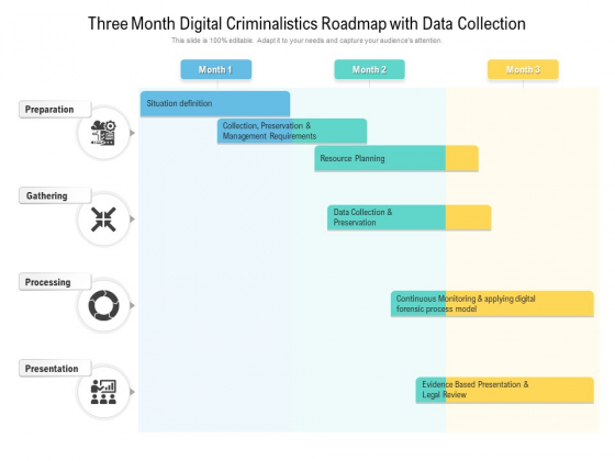 Three Month Digital Criminalistics Roadmap With Data Collection Structure Three Month Digital Criminalistics Roadmap With Data Collection Structure