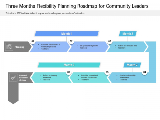 Three Months Flexibility Planning Roadmap For Community Leaders Clipart Three Months Flexibility Planning Roadmap For Community Leaders Clipart