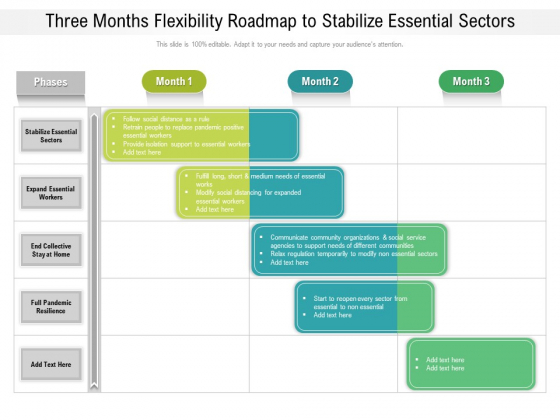 Three Months Flexibility Roadmap To Stabilize Essential Sectors Introduction Three Months Flexibility Roadmap To Stabilize Essential Sectors Introduction