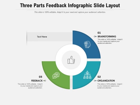 Three Parts Feedback Infographic Slide Layout Ppt PowerPoint Presentation Gallery Pictures PDF Three Parts Feedback Infographic Slide Layout Ppt PowerPoint Presentation Gallery Pictures PDF