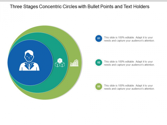 Three Stages Concentric Circles With Bullet Points And Text Holders Ppt Powerpoint Presentation Icon Files Three Stages Concentric Circles With Bullet Points And Text Holders Ppt Powerpoint Presentation Icon Files