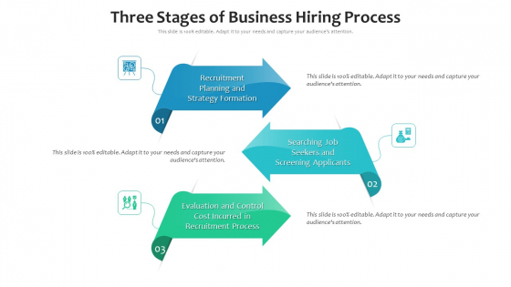 Three Stages Of Business Hiring Process Ppt PowerPoint Presentation Gallery Format PDF Three Stages Of Business Hiring Process Ppt PowerPoint Presentation Gallery Format PDF