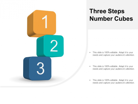 Three Steps Number Cubes Ppt PowerPoint Presentation Pictures Structure Three Steps Number Cubes Ppt PowerPoint Presentation Pictures Structure