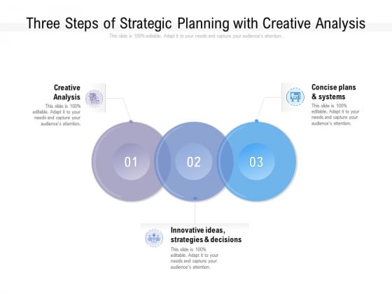 Three Steps Of Strategic Planning With Creative Analysis Ppt PowerPoint Presentation Pictures Graphics Three Steps Of Strategic Planning With Creative Analysis Ppt PowerPoint Presentation Pictures Graphics