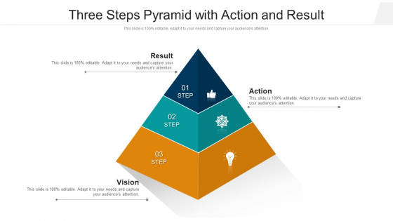 Three Steps Pyramid With Action And Result Ppt PowerPoint Presentation File Graphic Images PDF Three Steps Pyramid With Action And Result Ppt PowerPoint Presentation File Graphic Images PDF