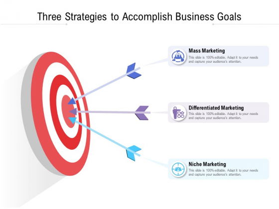 Three Strategies To Accomplish Business Goals Ppt PowerPoint Presentation Model Outfit PDF Three Strategies To Accomplish Business Goals Ppt PowerPoint Presentation Model Outfit PDF