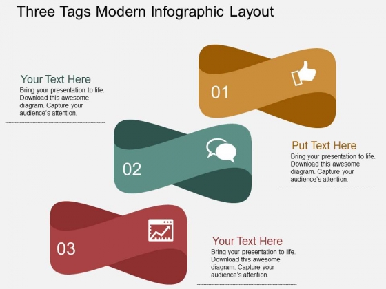 Three Tags Modern Infographic Layout Powerpoint Templates Three Tags Modern Infographic Layout Powerpoint Templates