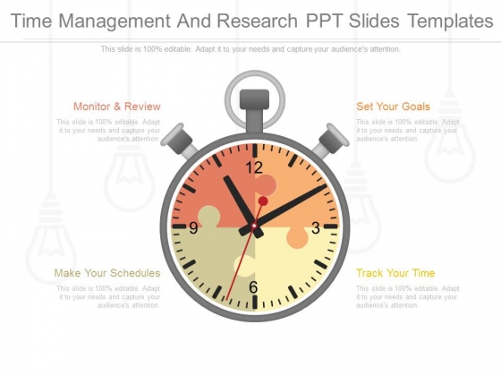 Time Management And Research Ppt Slides Templates Time Management And Research Ppt Slides Templates