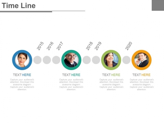 Timeline Diagram With Employee Pictures Powerpoint Slides Timeline Diagram With Employee Pictures Powerpoint Slides
