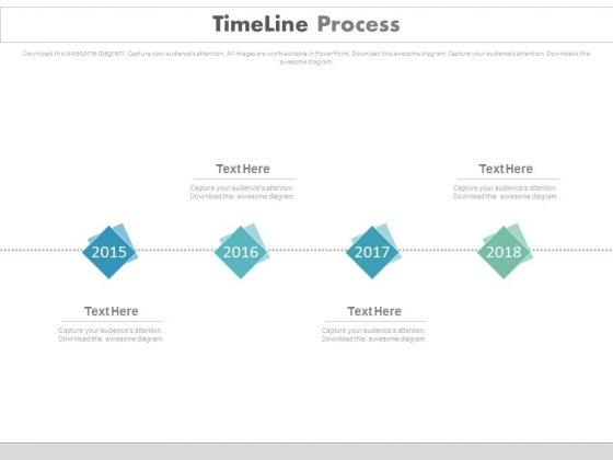 Timeline Linear Process With Years Powerpoint Slides Timeline Linear Process With Years Powerpoint Slides