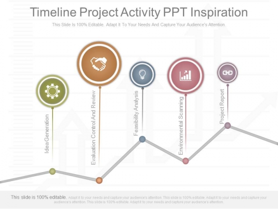 Timeline Project Activity Ppt Inspiration
