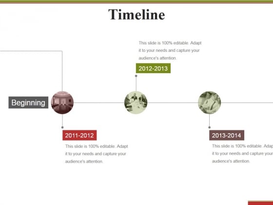 timeline template 1 ppt powerpoint presentation professional format