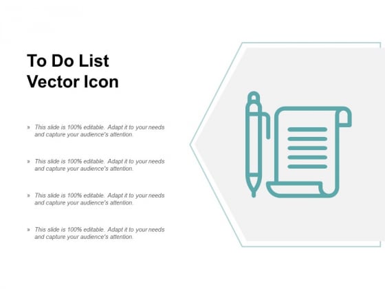 To Do List Vector Icon Ppt PowerPoint Presentation Pictures Samples