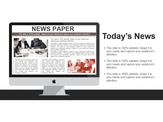 Todays News Ppt PowerPoint Presentation Inspiration Guide