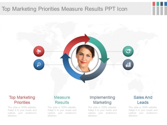 Top Marketing Priorities Measure Results Ppt Icon Top Marketing Priorities Measure Results Ppt Icon