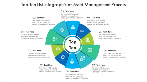 Top Ten List Infographic Of Asset Management Process Ppt PowerPoint Presentation Graphics PDF Top Ten List Infographic Of Asset Management Process Ppt PowerPoint Presentation Graphics PDF